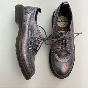 Coolway Metallic Oxfords, Size 39/8.5